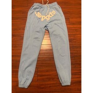 Spider Mens Light Blue Sweatpants Joggers Streetwear SZ small